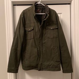 Levi’s green bomber jacket
